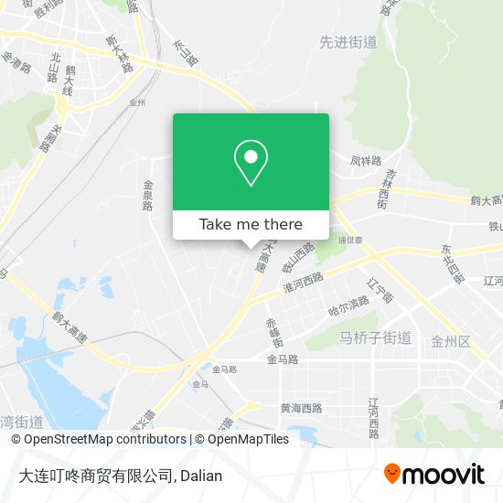 大连叮咚商贸有限公司 map