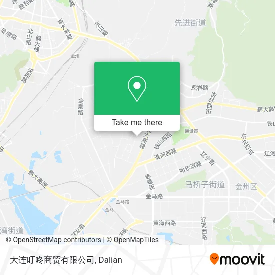 大连叮咚商贸有限公司 map