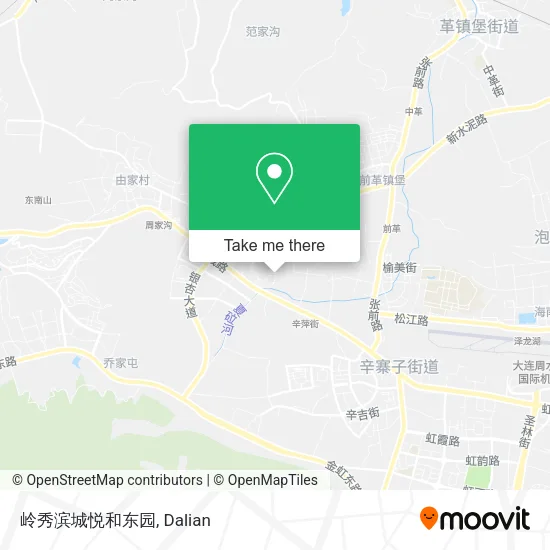 岭秀滨城悦和东园 map