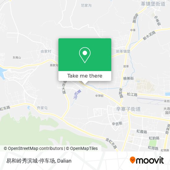易和岭秀滨城-停车场 map