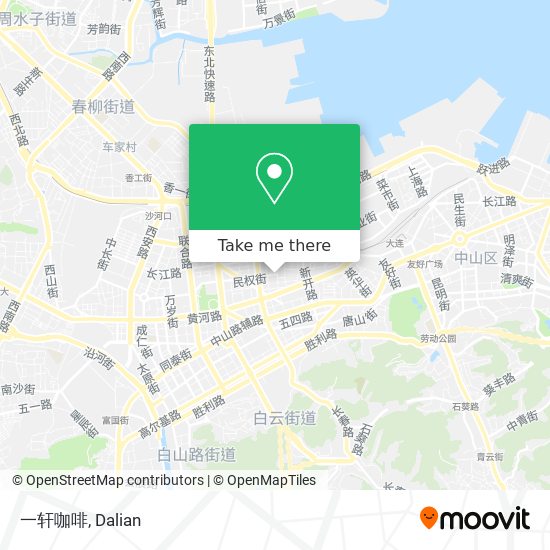一轩咖啡 map