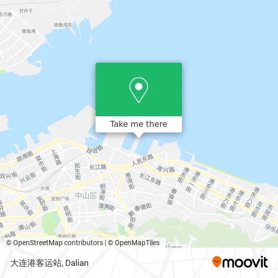 大连港客运站 map
