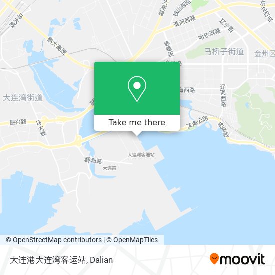 大连港大连湾客运站 map
