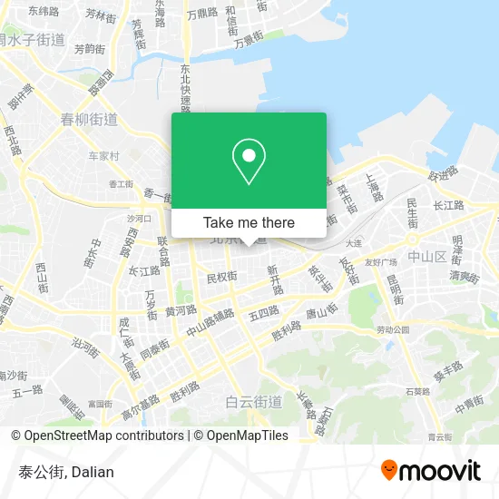 泰公街 map