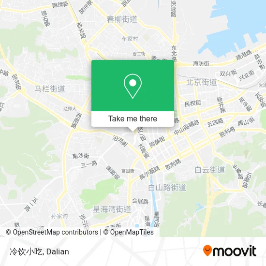 冷饮小吃 map