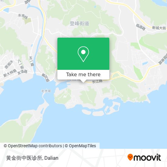 黄金街中医诊所 map