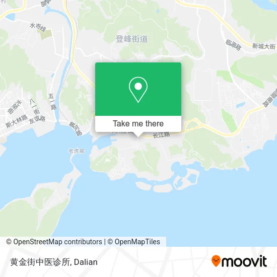黄金街中医诊所 map