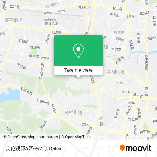 英伦观邸A区-东2门 map