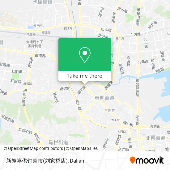新隆嘉供销超市(刘家桥店) map