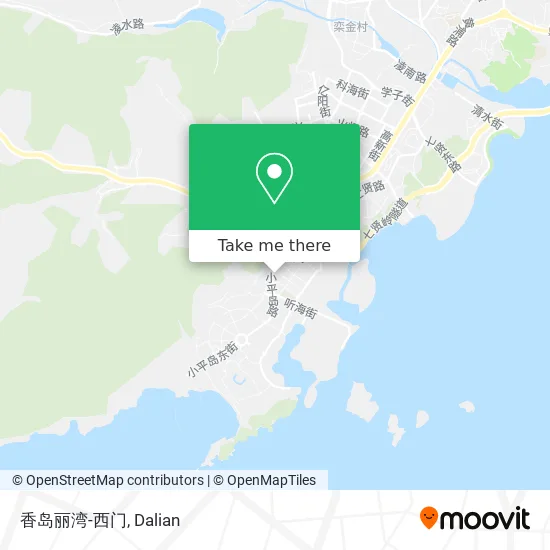 香岛丽湾-西门 map