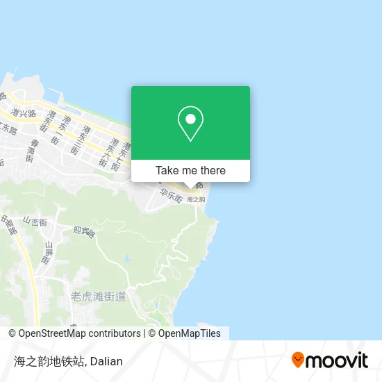 海之韵地铁站 map