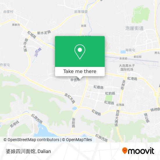 婆娘四川面馆 map