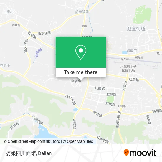 婆娘四川面馆 map