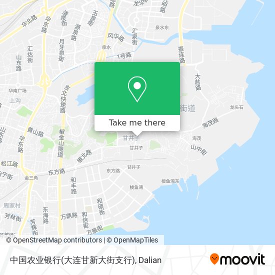 中国农业银行(大连甘新大街支行) map