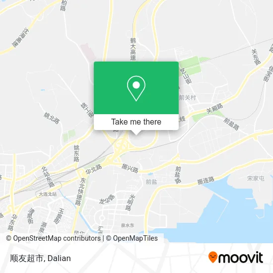 顺友超市 map