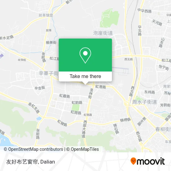 友好布艺窗帘 map