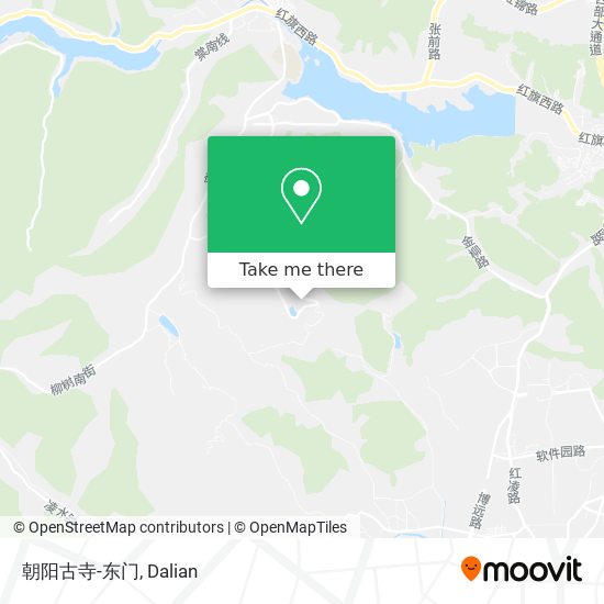 朝阳古寺-东门 map