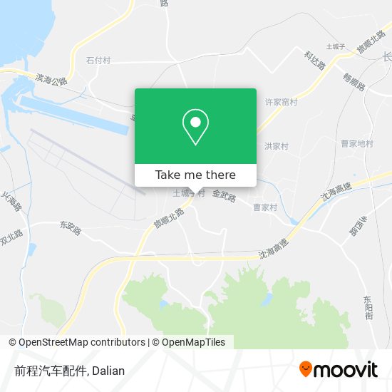 前程汽车配件 map
