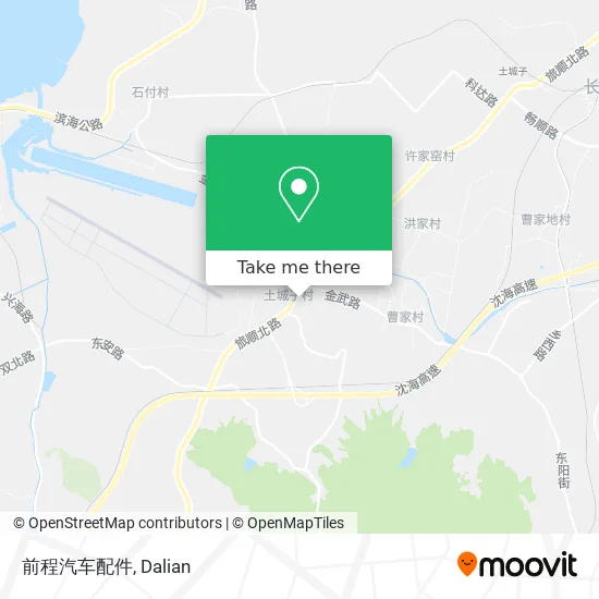 前程汽车配件 map