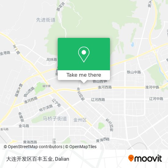 大连开发区百丰五金 map