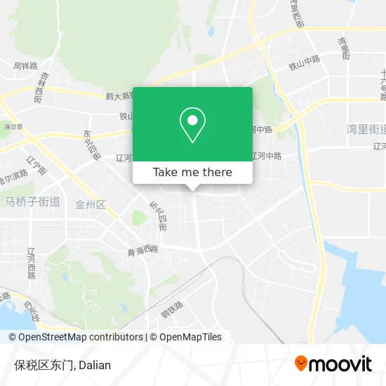 保税区东门 map
