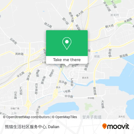 熊猫生活社区服务中心 map