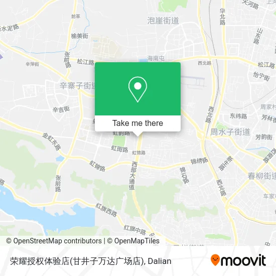 荣耀授权体验店(甘井子万达广场店) map