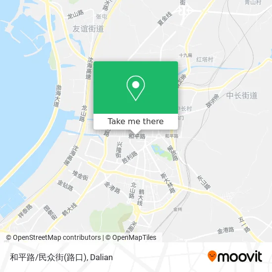 和平路/民众街(路口) map