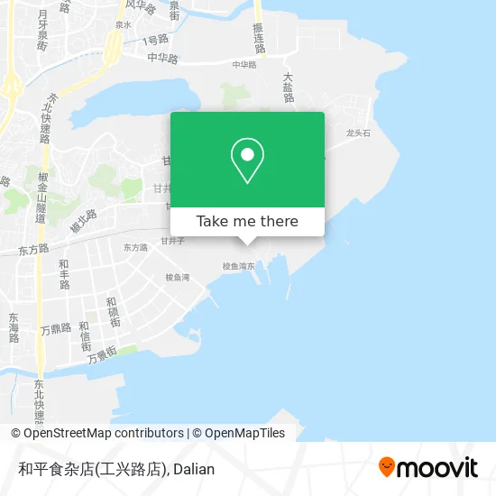 和平食杂店(工兴路店) map
