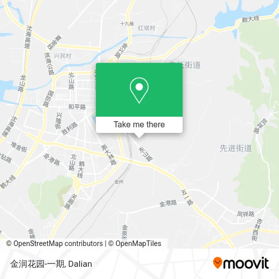 金润花园-一期 map