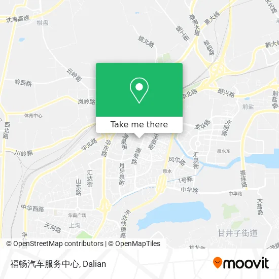 福畅汽车服务中心 map