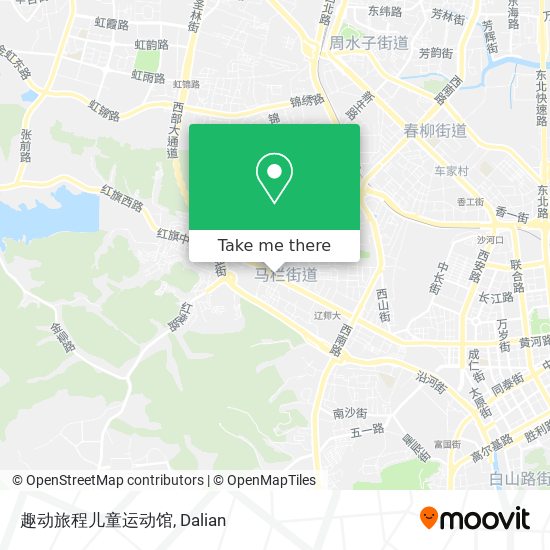 趣动旅程儿童运动馆 map