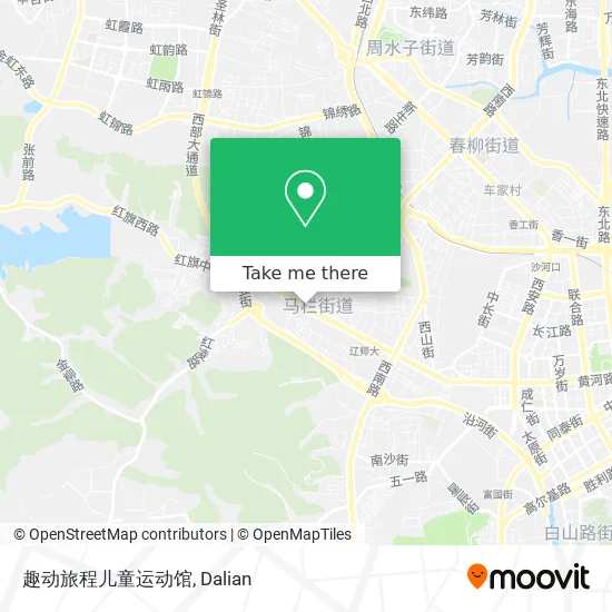趣动旅程儿童运动馆 map