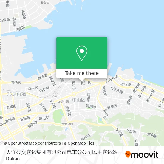 大连公交客运集团有限公司电车分公司民主客运站 map