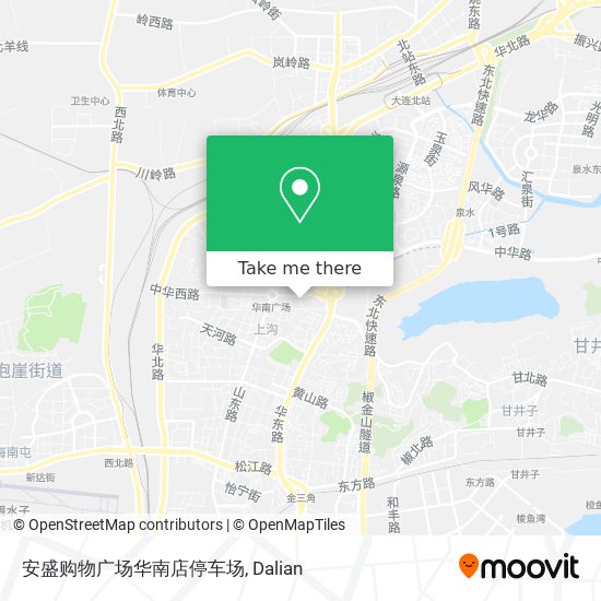 安盛购物广场华南店停车场 map