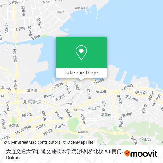 大连交通大学轨道交通技术学院(胜利桥北校区)-南门 map