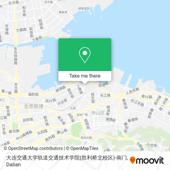 大连交通大学轨道交通技术学院(胜利桥北校区)-南门 map