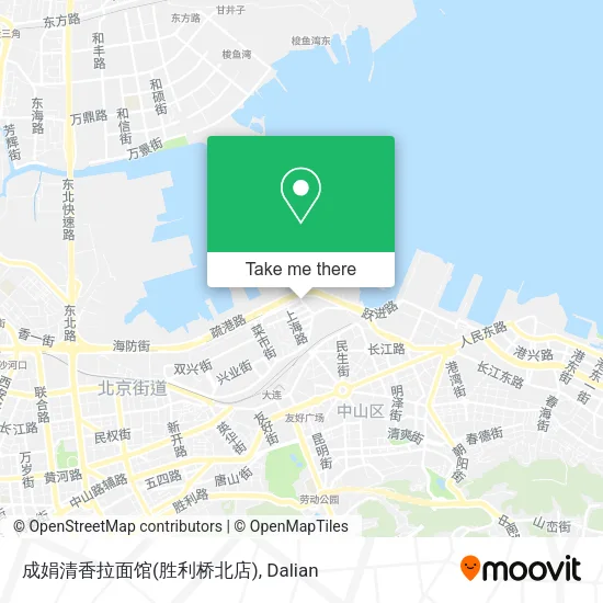 成娟清香拉面馆(胜利桥北店) map
