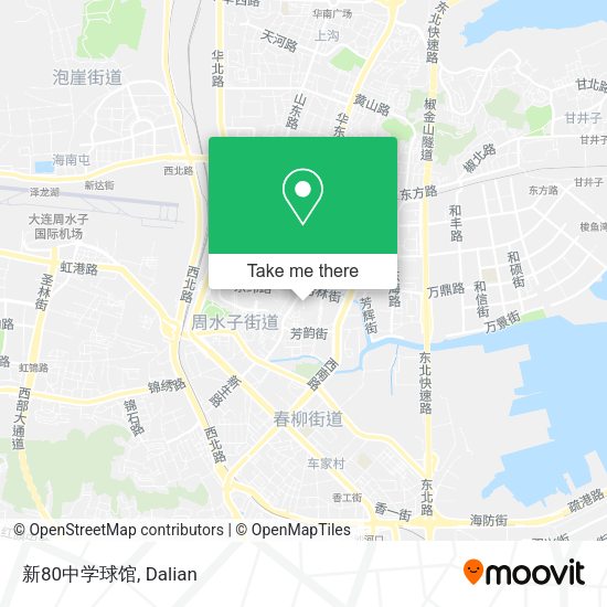 新80中学球馆 map