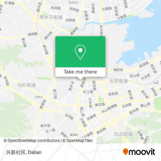 兴新社区 map