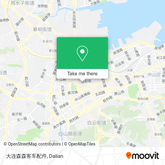 大连森森客车配件 map