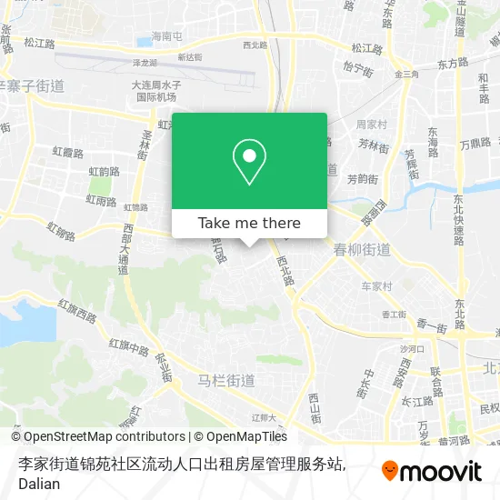李家街道锦苑社区流动人口出租房屋管理服务站 map