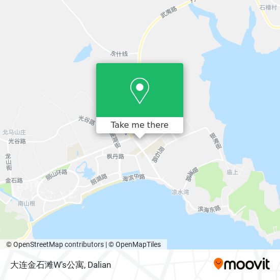 大连金石滩W's公寓 map