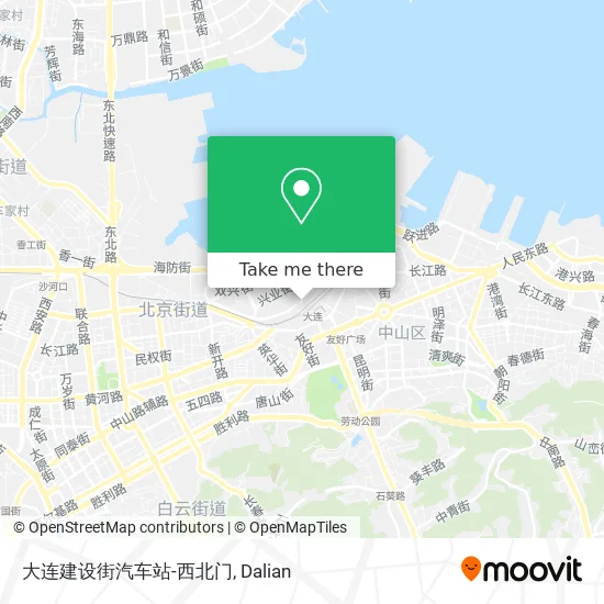 大连建设街汽车站-西北门 map