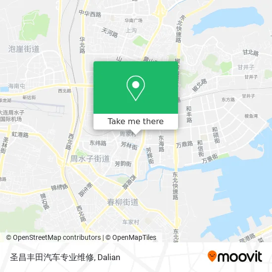 圣昌丰田汽车专业维修 map
