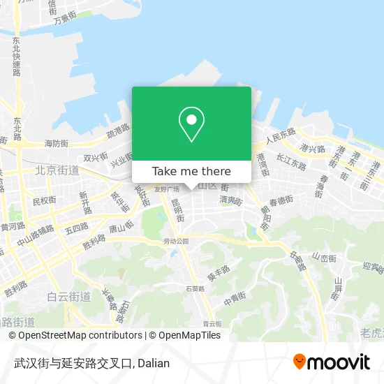 武汉街与延安路交叉口 map