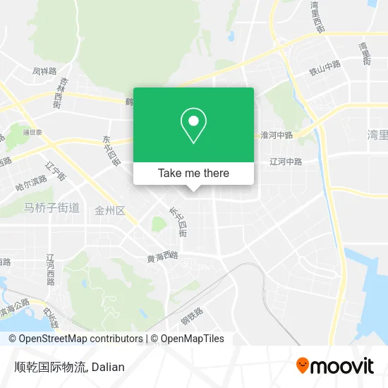 顺乾国际物流 map