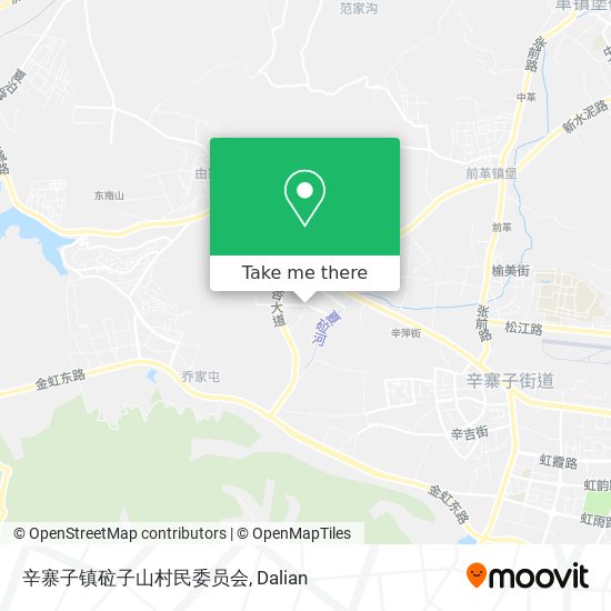 辛寨子镇砬子山村民委员会 map