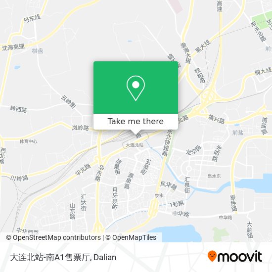 大连北站-南A1售票厅 map
