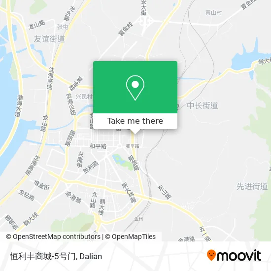 恒利丰商城-5号门 map